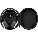 Hard travel case is equipped with metal zippers, recessed zippers to minimize moisture or dirt/dust getting into the case, elastic mesh compartment on the lid is for the USB charging cable and a few more small survival-type gear.